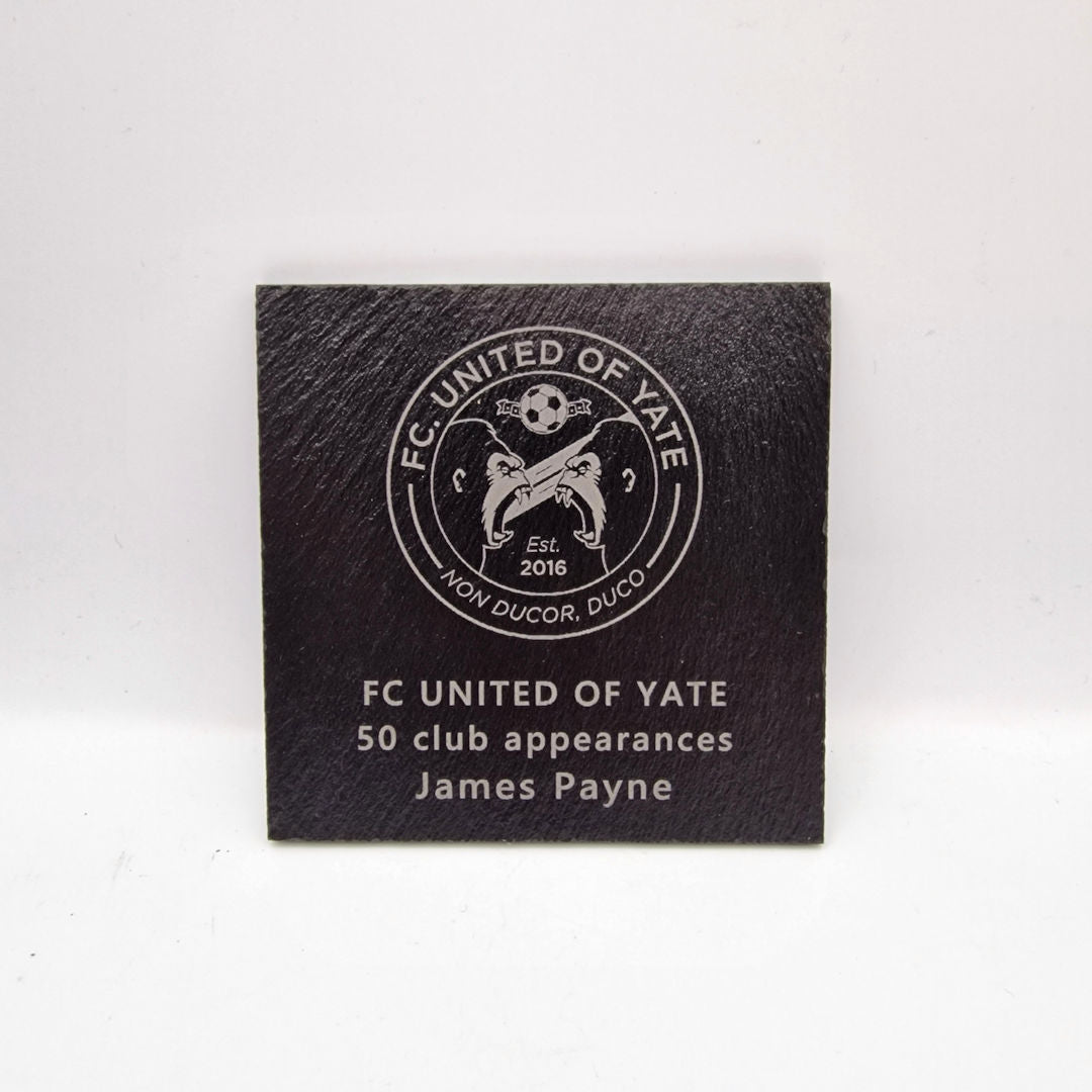 Personalised Slate Appearance Award